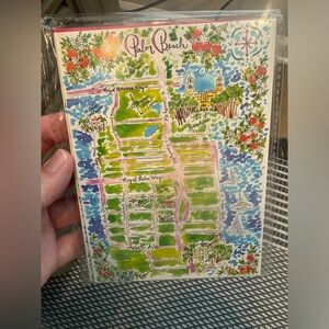 3 Lilly Pulitzer blank cards